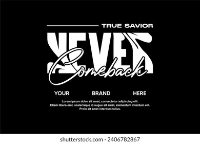 tshirt streetwear modern fashion urban clothing design vector template, suitable for printing