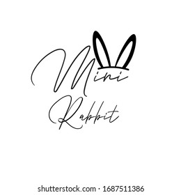 T-shirt and sweatshirt rabbit ears design for child