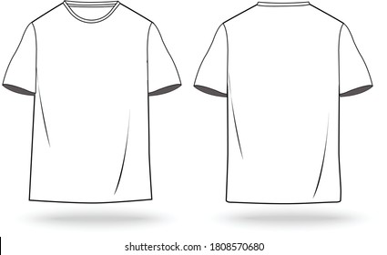 oversized shirt sketch