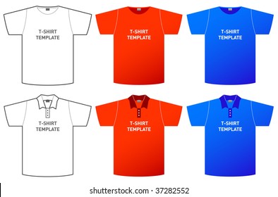 t-shirt template