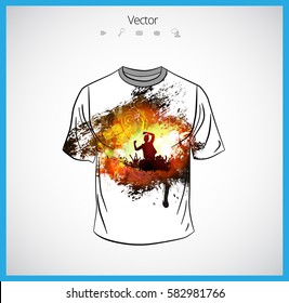 T-shirt template 