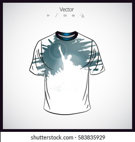 T-shirt template 