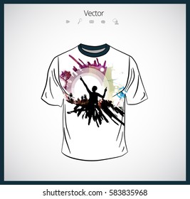 T-shirt template 