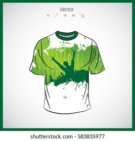 T-shirt template 