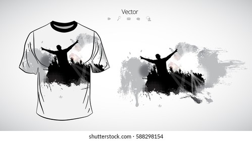T-shirt template 