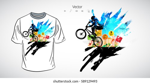 T-shirt template 