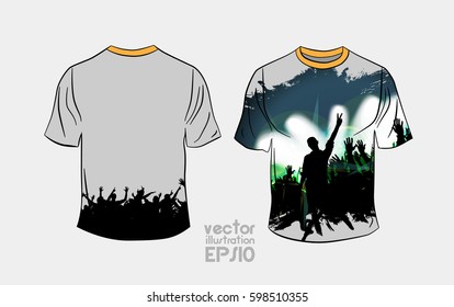 T-shirt template 