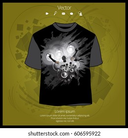 T-shirt template 
