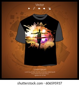 T-shirt template 