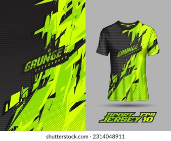 T-shirt template abstract background for extreme jersey team, racing, cycling, leggings, football, gaming and sport livery.