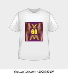 Diseño de plantilla de camiseta para gráfico vectorial