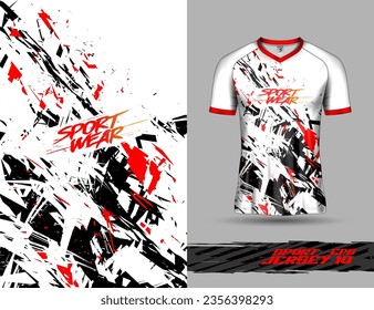 Tshirt template for extreme sports background racing jersey design soccer jersey