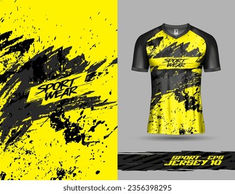 Tshirt template for extreme sports background racing jersey design soccer jersey