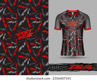 Tshirt template for extreme sports background racing jersey design soccer jersey