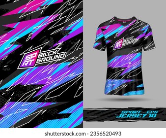 Tshirt template for extreme sports background racing jersey design soccer jersey