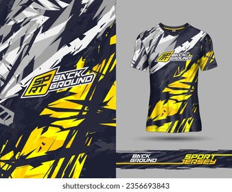 Tshirt template for extreme sports background racing jersey design, soccer, volley ball, cycling