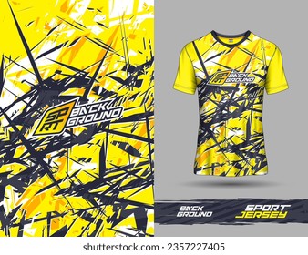 Tshirt template for extreme sports background racing jersey design, soccer, volley ball, cycling