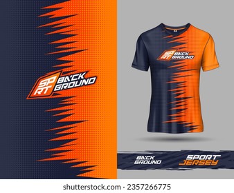 Tshirt template for extreme sports background racing jersey design, soccer, volley ball, cycling