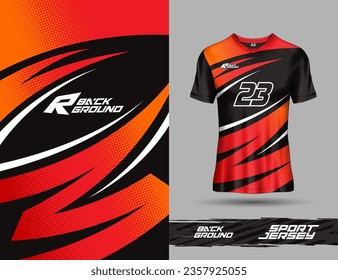 Tshirt template for extreme sports background racing jersey design, soccer, volley ball, cycling