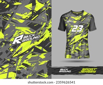 Tshirt template for extreme sports background racing jersey design, soccer, volley ball, cycling