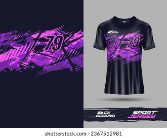 Tshirt template for extreme sports background racing motocross jersey design, soccer, volley ball, cycling