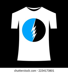 T-shirt template, front, side, back view mockup. Vector eps 10 illustration