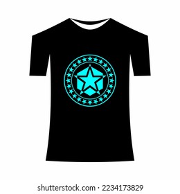 T-shirt template, front, side, back view mockup. Vector eps 10 illustration