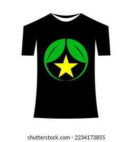 T-shirt template, front, side, back view mockup. Vector eps 10 illustration