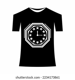 T-shirt template, front, side, back view mockup. Vector eps 10 illustration