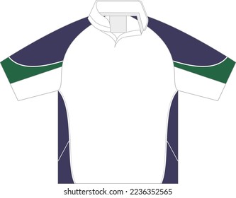 Tshirt template front view vector eps