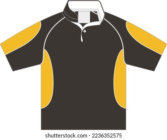 Tshirt template front view vector eps