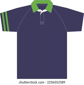 Tshirt template front view vector eps