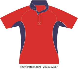 Tshirt template front view vector eps