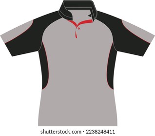 Tshirt template front view vector eps