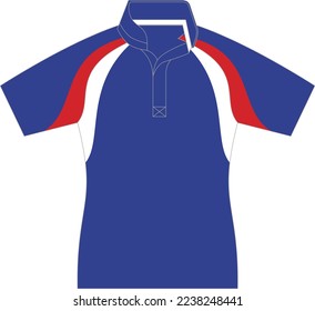 Tshirt template front view vector eps