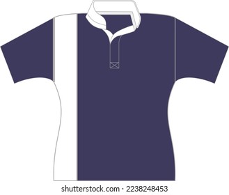 Tshirt template front view vector eps