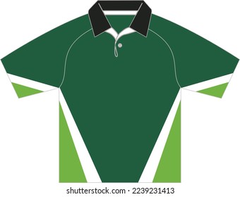 Tshirt template front view vector eps