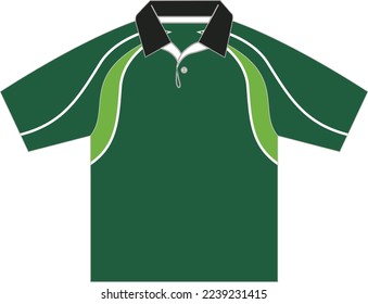 Tshirt template front view vector eps