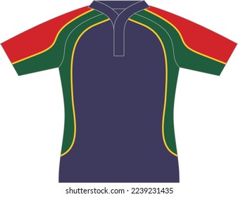 Tshirt template front view vector eps