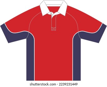 Tshirt template front view vector eps