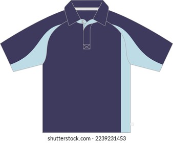 Tshirt template front view vector eps