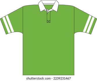 Tshirt template front view vector eps