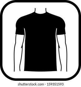 T-Shirt template vector