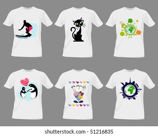 T-shirt templates