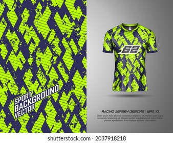 T-shirt texture designs sports abstract background for extreme jersey team, racing, cycling, football, gaming and sport livery.