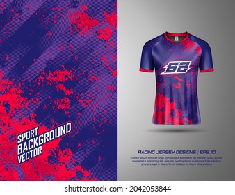 T-shirt Texture Designs Sports Abstract Background For Extreme Jersey Team, Racing, Cycling, Football, Gaming And Sport Livery.