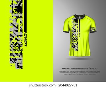 T-shirt texture designs sports abstract background for extreme jersey team, racing, cycling, football, gaming and sport livery.