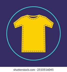 Tshirt trendy icon nice abstract vector illustration colorful artwork beautiful design.eps