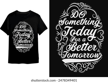T-Shirt, Typografie T-Shirt und Kalligrafie T-Shirt Design 
