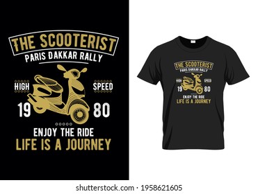 T-shirt typography design template, vector illustration t-shirt design for fashion, cloth business 